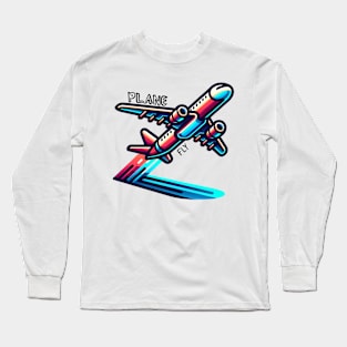 Airplane Long Sleeve T-Shirt